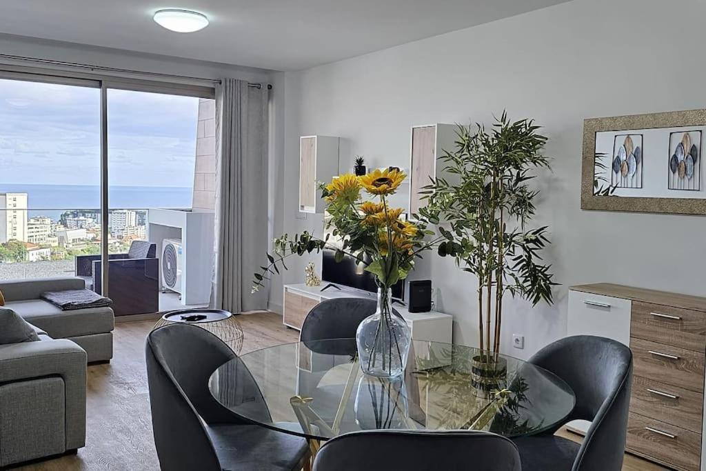Ferienwohnung Vista Mar - Ac, Parking And Pool Funchal  Exterior foto